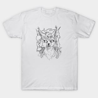 Fox Drawing T-Shirt